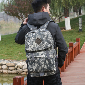 Sac à dos de camouflage d'extérieur, tactique, grande capacité, randonnée, voyage, unisexe, sac à bandoulière, cyclisme - Product Image 3