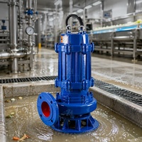 Pompe submersible robuste pour eaux usées et déchets organiques des usines de transformation alimentaire