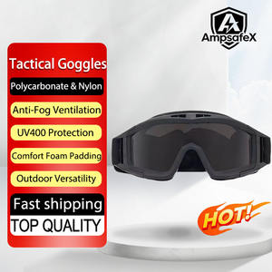 Gafas de Seguridad para Soldadura Láser de Fibra de Alta Calidad AmpsafeX, Marco de Plástico, Protección Láser, Protección Ocular Industrial XL-SG003C - Product Image 1