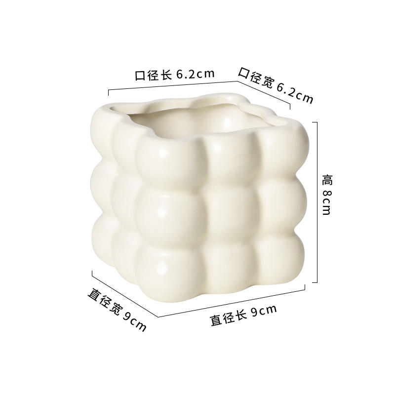 9x9 grille crème bloc beige mat 9cm moyen