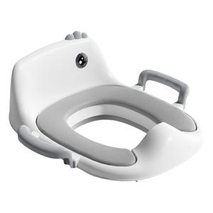 Couvre-siège de toilette universel moderne pour enfants, anti-éclaboussures, design portable, usage domestique, salle de bain, matériau PP - Product Image 1