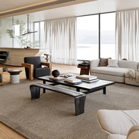 Conception d'intérieur de villa de luxe moderne, personnalisation complète de la maison, style minimaliste italien, solution clé en main
