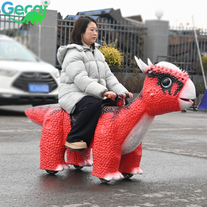 Parque de atracciones Paseo en dinosaurio Scooter eléctrico <span class=keywords><strong>Niños</strong></span> Dinosaurio eléctrico Rideable Coche de juguete para la venta - Product Image 6