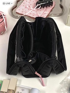 New Fashion Eco-Friendly Large Capacity Portable Multi-Layer Zipper Closure Waterproof <b>Makeup</b> Storage Bag - Product Image 6