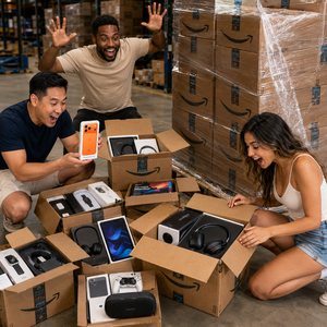 Boîte mystère d'électronique Amazon 2026 – Retours clients : Smartphones, Tablettes, Écouteurs – Vente en gros pour la revente – Stock disponible en vrac - Product Image 1
