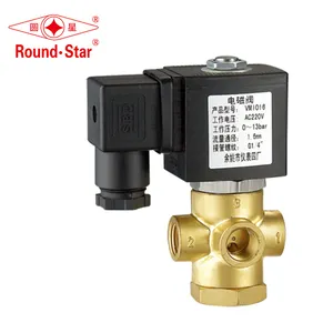 Solenoid Valve VMI-B 3 Way Water Solenoid Valve G1/4'' Solenoid Valve 220v Ac Welding Machine Gas Solenoid Valve