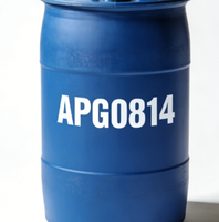 ZhongJin APG Alkyl Polyglucoside, tensioactif non ionique liquide, matière première cosmétique végétale, pureté 50%-90% pour détergent