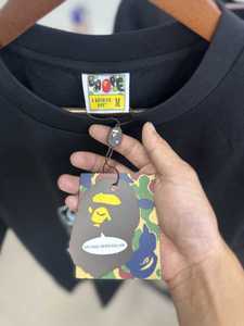 Camiseta de Diseñador Bapees Versión 1:1 de Alta Calidad para Hombre, Tejido de Punto 100% Algodón, Casual, Transpirable, Anti-Pilling, Manga Corta, Popular - Product Image 4