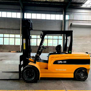 China 3,5 toneladas 5 toneladas pequeña carretilla elevadora eléctrica precio todo terreno carretilla elevadora eléctrica para la venta - Product Image 5