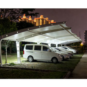 Cochera Cantilever Resistente a la Corrosión con Estructura Tensada para Estacionamiento de Vehículos - Product Image 4