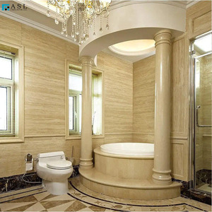 Carreaux de <span class=keywords><strong>travertin</strong></span> ivoire naturel, <span class=keywords><strong>travertin</strong></span> beige populaire, dalles de marbre beige de haute qualité, <span class=keywords><strong>travertin</strong></span> pour mur - Product Image 2