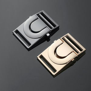 Metal Clasp Buckle 25mm Zinc Alloy Durable Bag Accessories For <b>Backpack</b> Shoulder Bag - Product Image 1