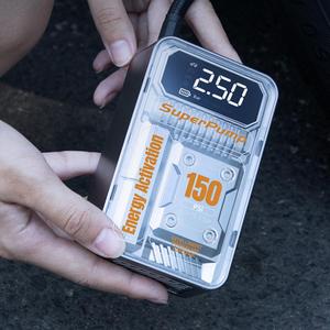 Compresor de Aire Portátil para Auto KAKUSIGA SuperPump 150 PSI 10 Bar, Inflador de Neumáticos Digital Inteligente - Product Image 4