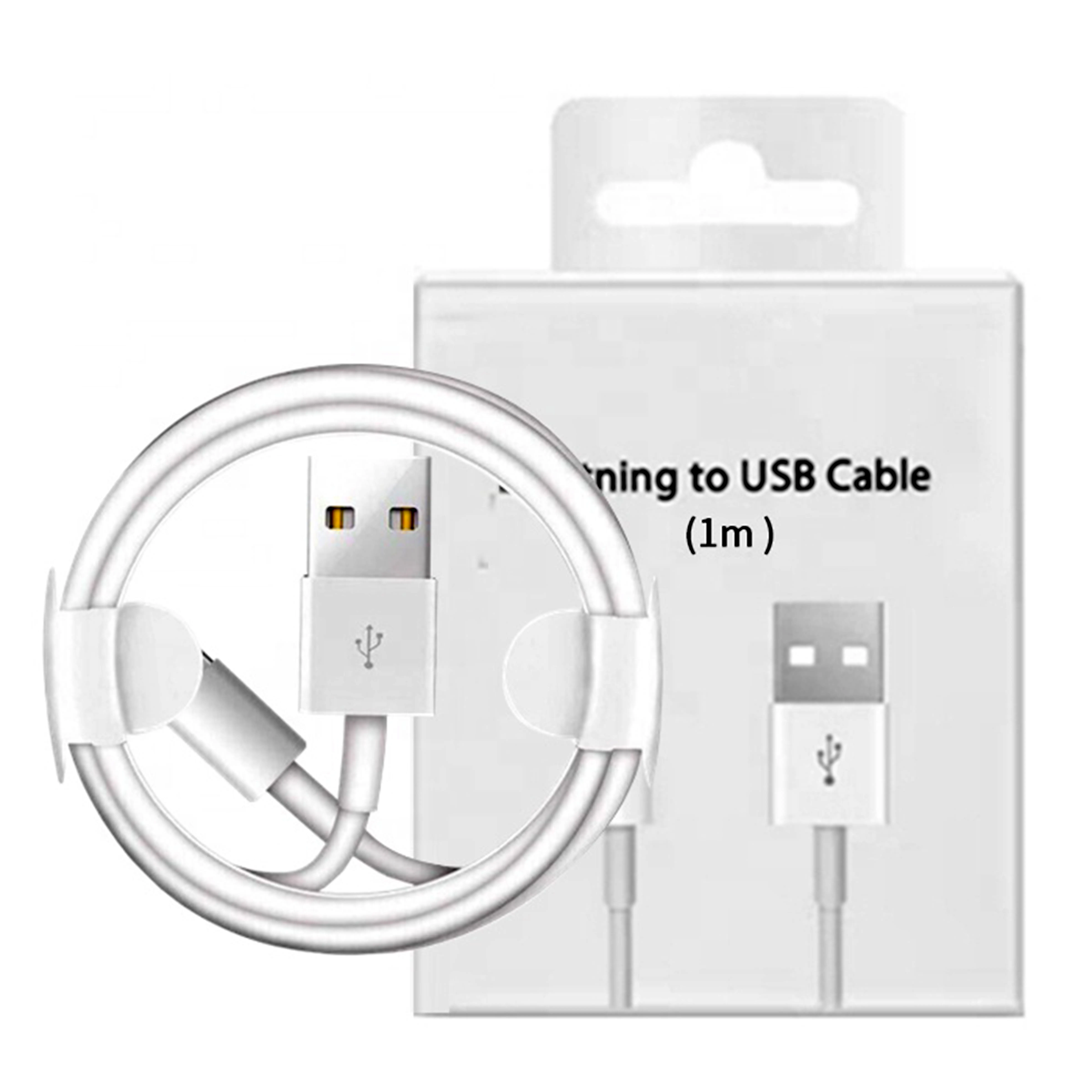 Free Sample Customized High Quality for Apple Data Cable High Compatibility Tinned Copper USB Charging Cable