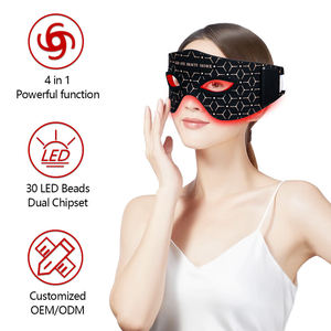 Lunettes de thérapie par lumière rouge en silicone, LED Photon, soin des rides et des poches sous les yeux, appareil de beauté - Product Image 6