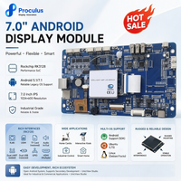 Proculus haute résolution 7 pouces écran Lcd universel tablette intelligente carte de commande Module d'affichage Android pour le traitement médial