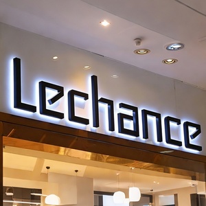Enseigne de table en lettres 3D LED personnalisées, enseigne haut de gamme personnalisable pour hôtels de luxe et zones exclusives - Product Image 3