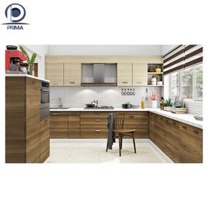 Prima Custom Manufacture - Cuisine modulaire de haute qualité - Îlot de cuisine - Table en bois massif - Armoires de cuisine modernes - Product Image 6