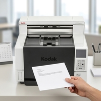 Scanner de documents de production haute vitesse Kodak I4850 160ppm 320ipm avec chargeur automatique de documents 500 feuilles USB en stock pour A3/archivage