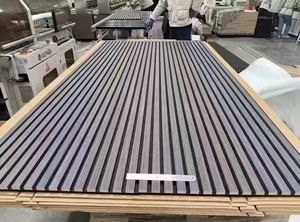 Pannelli Acustici in <span class=keywords><strong>Legno</strong></span> Impiallacciato Naturale Design Geometrico <span class=keywords><strong>Materiale</strong></span> <span class=keywords><strong>MDF</strong></span> - Product Image 5