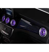 Éclairage d'ambiance pour tableau de bord Mercedes-Benz GLA 45 2013-2019 W156 W117 W176 – Accessoires d'éclairage LED pour amélioration intérieure