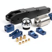Bras de support de charge pour robot quadrupède en aluminium usiné CNC de précision, composant de jambe industrielle haute résistance