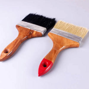 Pincel de pintura al óleo profesional, mango de plástico de espuma sintética, virola Natural, buen <span class=keywords><strong>precio</strong></span>, pulido de pinceles - Product Image 3