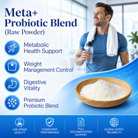 AMULYN Poudre Probiotique Composée Meta+ Sur Mesure Lyophilisée Gestion du Poids en Vrac Mélange de Probiotiques Composés 6-en-1 pour Femmes