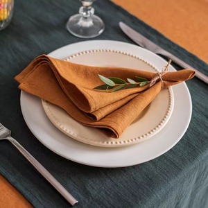 Serviettes en tissu satiné à imprimé tropical vert, marron, rose vif, réutilisables, pour la décoration <span class=keywords><strong>de</strong></span> <span class=keywords><strong>table</strong></span> à la maison, pour les fêtes, les mariages, les vacances - Product Image 1