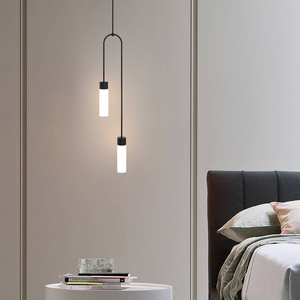 Bán Sỉ Vàng Acrylic Trang Trí Nhà Tối Giản Hiện Đại Chiếu Sáng Giá Rẻ Mặt Dây Chuyền Đèn - Product Image 4