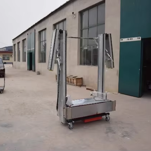 Machine de nivellement de mortier de ciment de gypse entièrement automatique Machine de plâtrage de mur intérieur adaptée au plâtrage de murs intérieurs - Product Image 1