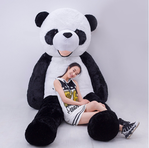 Di alta qualità su misura Carino <span class=keywords><strong>Panda</strong></span> Gigante Grande Orso di Orsacchiotto Della Pelle/Regalo di san valentino Unico Unstuffed Animali di <span class=keywords><strong>Peluche</strong></span> <span class=keywords><strong>Panda</strong></span> Bear pelle Giocattolo - Product Image 2