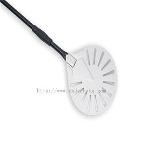 Accessoires de <span class=keywords><strong>four</strong></span> <span class=keywords><strong>à</strong></span> <span class=keywords><strong>Pizza</strong></span> en <span class=keywords><strong>bois</strong></span>, vente directe d'usine, ensemble de cuisson de <span class=keywords><strong>Pizza</strong></span> perforé rond en acier inoxydable de 9 pouces - Product Image 3