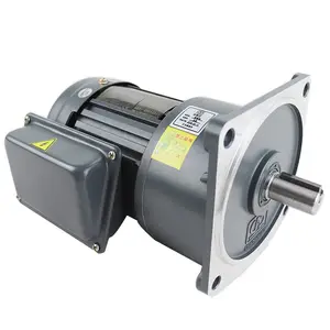 Cv18 100W 220V 3 Fase Ac Geared Motor Verticale Type Elektrische Ac Motor Met Versnellingsbak Reducer