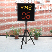 Marcador de Baloncesto LED con Sensor Infrarrojo, Detector de Tiros, Reloj de Puntuación Digital Electrónico Automático para Entrenamiento en Cancha