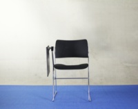 Chaise de réunion empilable 2026 avec assise rembourrée
