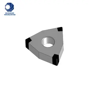 WORLDIA PCD/PCBN מוסיף קרביד הפיכת כלים עבור גבוהה יעיל חיתוך של מוקשה פלדה, ברזל יצוק וsintered ברזל