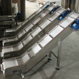 Kleine Budget Food Grade Helling Lift Pp Modulaire Afvoer Transportband Voor Zakken En Sachet Uitgang Transportband - Product Image 6