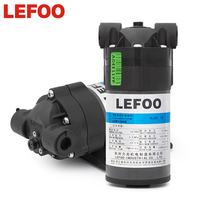 Pompe à diaphragme commerciale alimentaire LEFOO 24V 100 PSI 980 ml/min pour distributeur d'eau et pompe RO