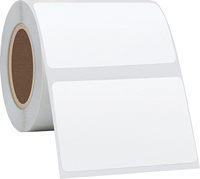 Étiquette adhésive thermique directe en rouleau 50x30 pour codes-barres, résistante à l'huile, pour usage alimentaire, vente en gros directe usine Baiyuan et échantillon gratuit
