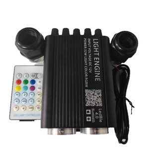 Luce Ambientale a Fibra Ottica <span class=keywords><strong>LED</strong></span> per Interni Auto, Modifica del Tetto Stellato, DC12V QY-L013 per OLIVER - Product Image 1