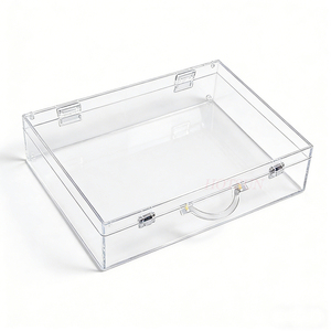 <span class=keywords><strong>Valigetta</strong></span> <span class=keywords><strong>Trasparente</strong></span> in Acrilico Personalizzata, Scatola Regalo in <span class=keywords><strong>Plastica</strong></span> <span class=keywords><strong>Trasparente</strong></span> - Product Image 2