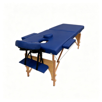 Table de massage pliante professionnelle avec étui de transport, table de massage portable en bois pour SPA, table d'acupuncture