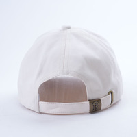 Gorras de Béisbol de Alta Calidad de 6 Paneles Sin Estructura, Logotipo Bordado Personalizado, Hebilla Trasera con Relieve