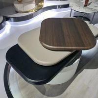 Table basse rectangulaire moderne en bois sur mesure, ensemble de meubles rotatifs pour salon, décoration intérieure