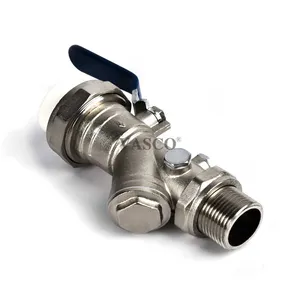 Alta qualidade Multi-função Manual de água pressão DN25-DN32 1.6Mpa filtro y filtro válvula de esfera de bronze para água