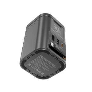 Torre de Carga <span class=keywords><strong>GaN</strong></span> <span class=keywords><strong>Pro</strong></span> Power Combo de 90W con Cargador Inalámbrico Magnético de 15W + USB-C PD de 65W + HUB USB 3.0 |   Estación de Carga Todo en Uno para Teléfono - Product Image 3