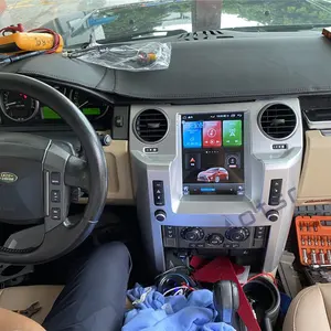Lecteur stéréo multimédia de voiture, avec Navigation GPS, Radio, pour Land Rover Discovery 3 LR3, 2004 — 2009, Android