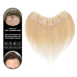 Toupet Ultra Sottile in <span class=keywords><strong>Capelli</strong></span> Remy per Uomo e Donna, Copertura per Calvizie di Alta Qualità, Sostituzione <span class=keywords><strong>Capelli</strong></span> Cinesi per Fronte - Product Image 1