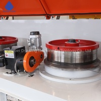 Machine de tréfilage à ligne droite pour fil de carbone en cuivre fin avec recuit pour la fabrication de clous reliure galvanisée